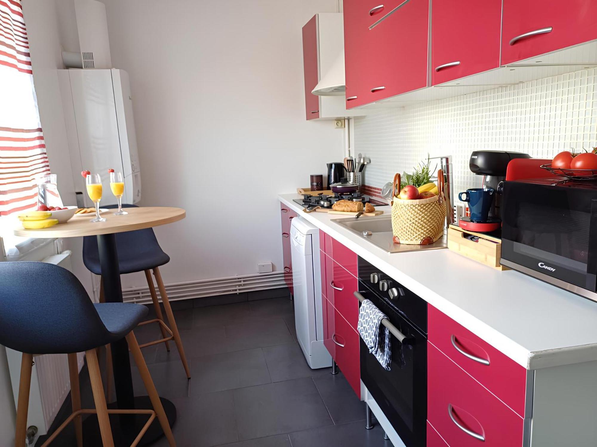 Proche Chu - 4 Couchages - Parking Gratuit - Local Velo Apartment อาเมียงส์ ภายนอก รูปภาพ